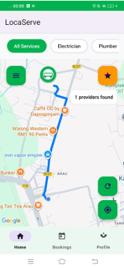 LocaServe Mobile App Screenshot 2