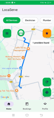 LocaServe Mobile App